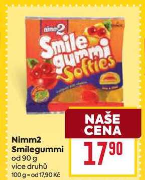 Nimm2 Smilegummi od 90 g