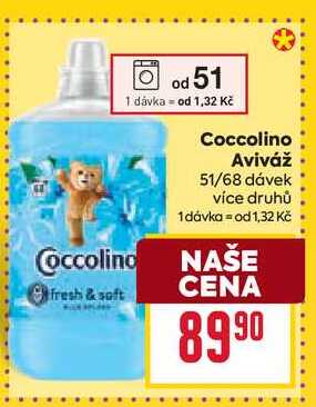 Coccolino Aviváž 51/68 dávek 