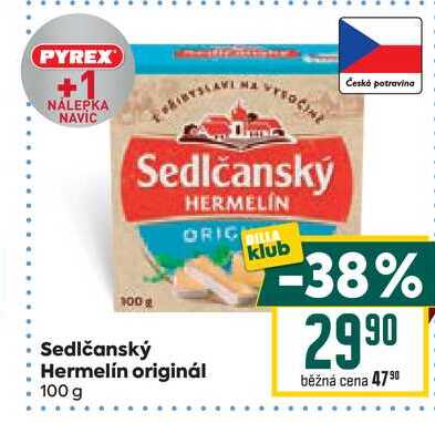 Sedlčanský Hermelín originál 100 g