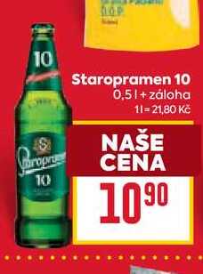 Staropramen 10 0,5l