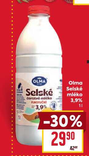Olma Selskémléko 3,9% 1l