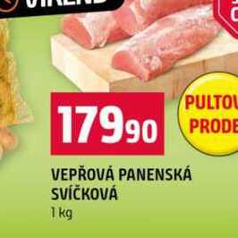 VEPŘOVÁ PANENSKÁ SVÍČKOVÁ PULTOL PRODE 1 kg 