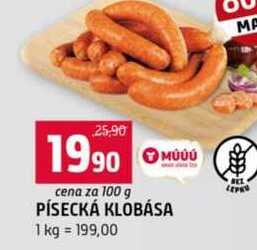 PÍSECKÁ KLOBÁSA 100g