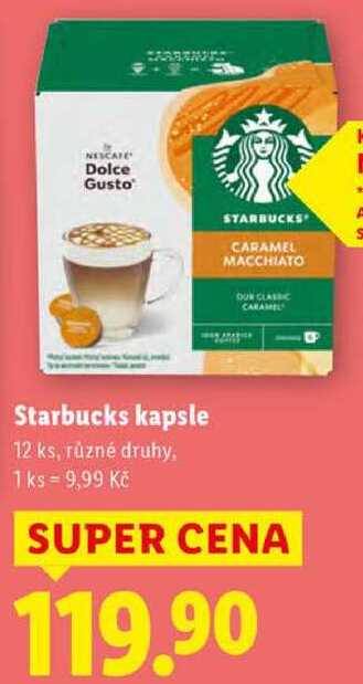 Starbucks kapsle, 12 ks