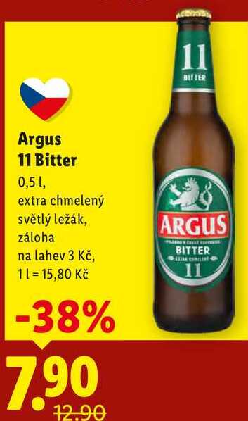 Argus 11 Bitter, 0,5 l