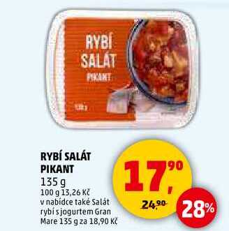 RYBÍ SALÁT PIKANT, 135 g