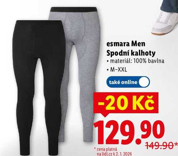 esmara Men Spodní kalhoty