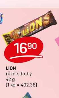 LION různé druhy 42 g 