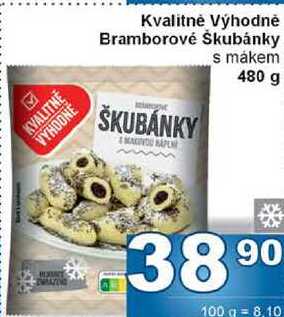 Kvalitně Výhodně Bramborové Škubánky s mákem 480 g 
