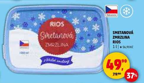SMETANOVÁ ZMRZLINA RIOS, 1 l