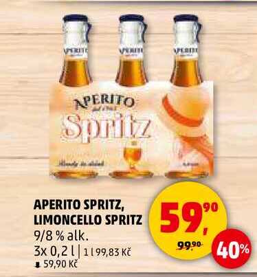 APERITO SPRITZ, , 3x 0,2 l