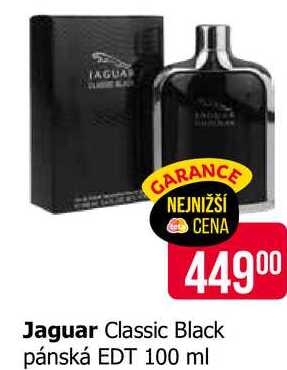 Jaguar Classic Black pánská EDT 100 ml 