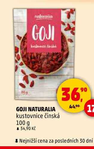 GOJI NATURALIA kustovnice čínská, 100 g