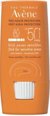 Avene Sun Tyčinka na citlivá místa SPF 50+ 8g