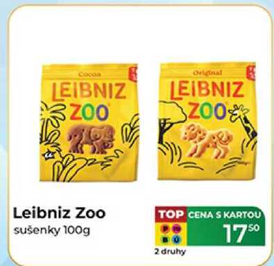 Leibniz Zoo sušenky 100g