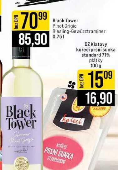 Black Tower Black Tower Pinot Grigio Riesling-Gewürztraminer 0,75l
