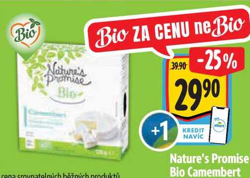  Nature's promise Blo Camembert 120 g