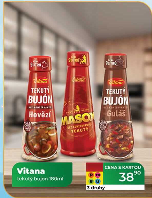 Vitana tekutý bujon 180ml