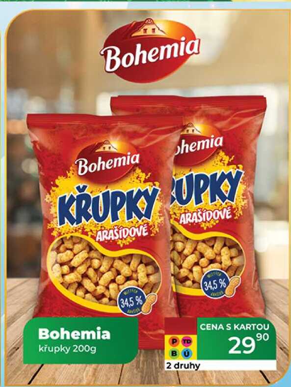 Bohemia křupky 200g