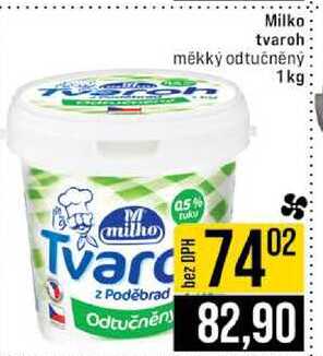 Milko tvaroh měkký odtučněný 1 kg