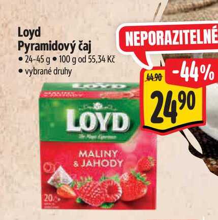 Loyd Pyramidový čaj 24-45 g  