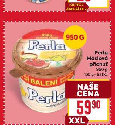 Perla Máslová příchuť 950 g  