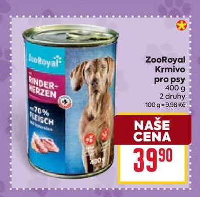 ZooRoyal Krmivo pro psy 400 g
