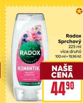 Radox Sprchový 225 ml