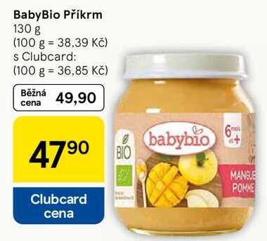 BabyBio Příkrm, 130 g  