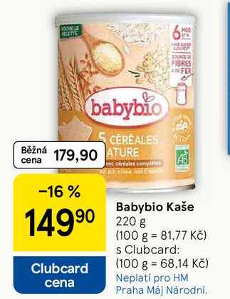 Babybio Kaše, 220 g
