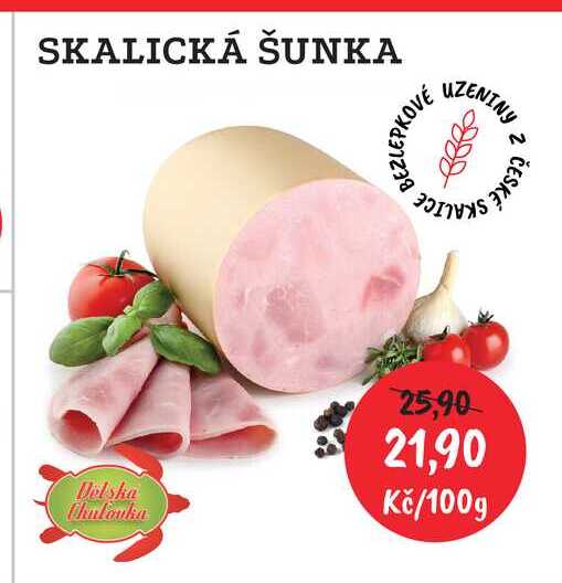 SKALICKÁ ŠUNKA 100g 
