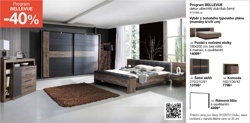 Program BELLEVUE - Postel s nočními stolky