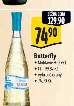   Butterfly  0,75 l