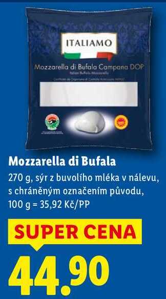 Mozzarella di Bufala, 270 g