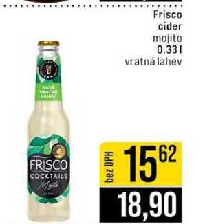 Frisco cider mojito 0,33l