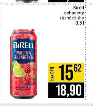 Birell ochucený různé druhy 0.5l