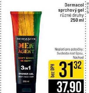 Dermacol sprchový gel různé druhy 250 ml