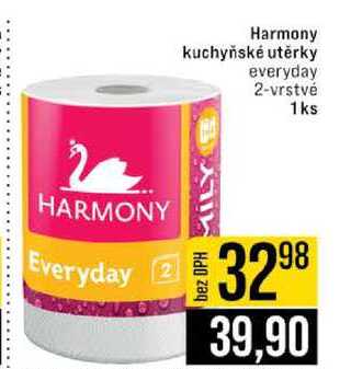 Harmony kuchyňské utěrky everyday 2-vrstvé 1ks