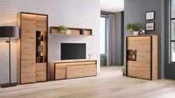 2: Obývací sestava - široká komoda