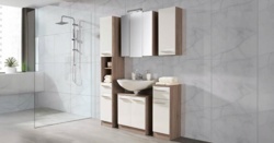 4: Koupelna - závěsná skříňka