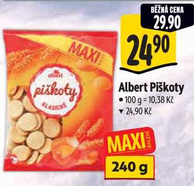 Albert Piškoty, 240 g