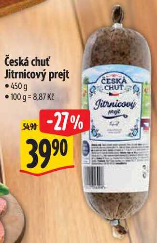 Česká chuť Jitrnicový prejt, 450 g