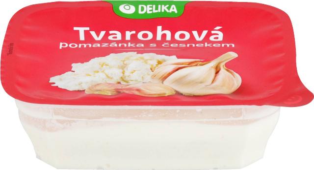 Delika Tvarohová pomazánka s česnekem/s pažitkou