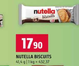 NUTELLA BISCUITS 41,4 g 