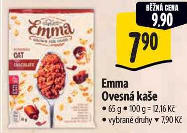 Emma Ovesná kaše, 65 g
