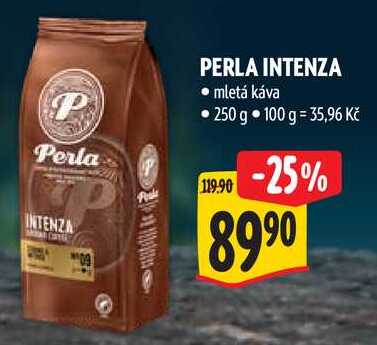 PERLA INTENZA mletá káva, 250 g