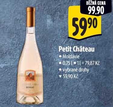 Petit Château, 0,75 l