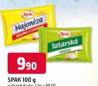 Spak Tatarská omáčka 100ml