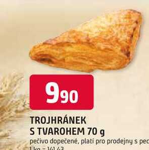 TROJHRÁNEK S TVAROHEM 70 g 