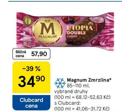 Magnum Zmrzlina, 85-110 ml 